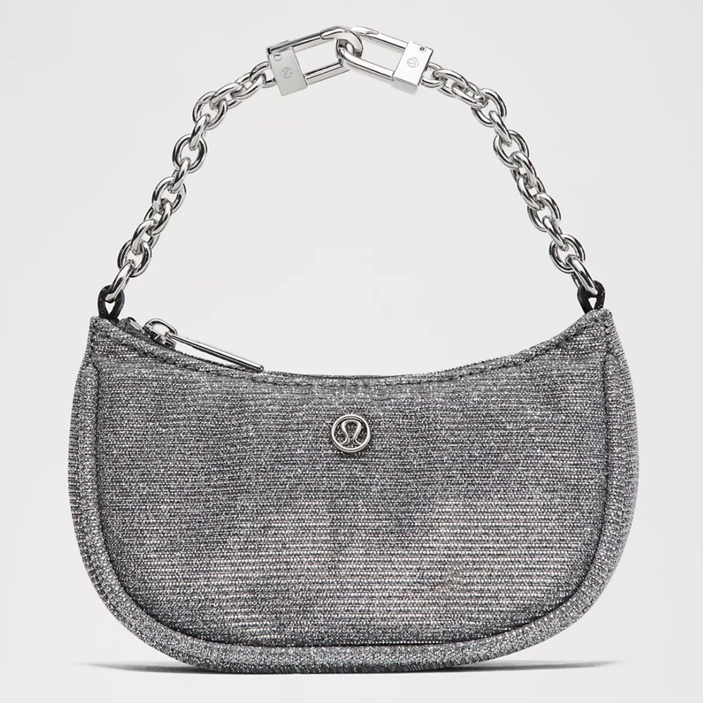 NWT Lululemon City Essentials Nano Shoulder Bag Glitter